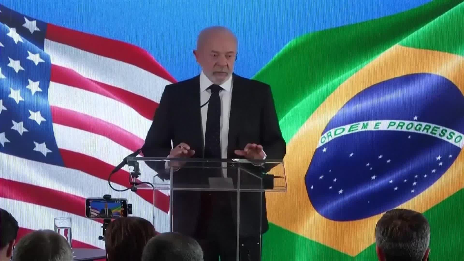 va trump y lula