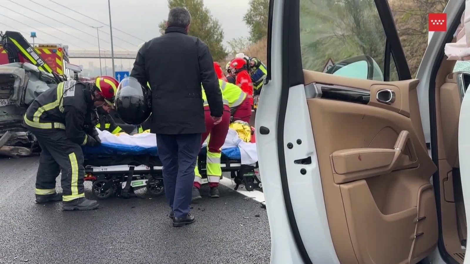 J042-MADRID ACCIDENTE TRAFICO POZUELO