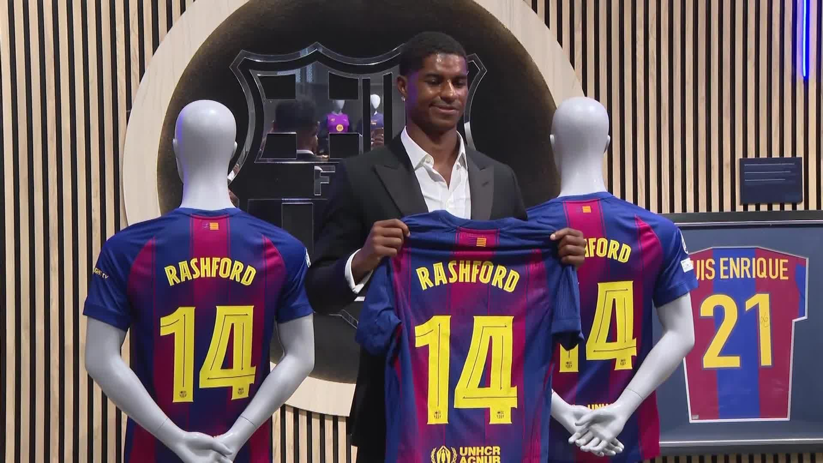 va presentación marcus rashford