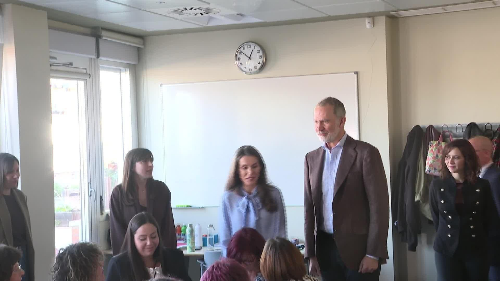 X024-MADRID VISITA REYES ESCUELA HOSTELERIA