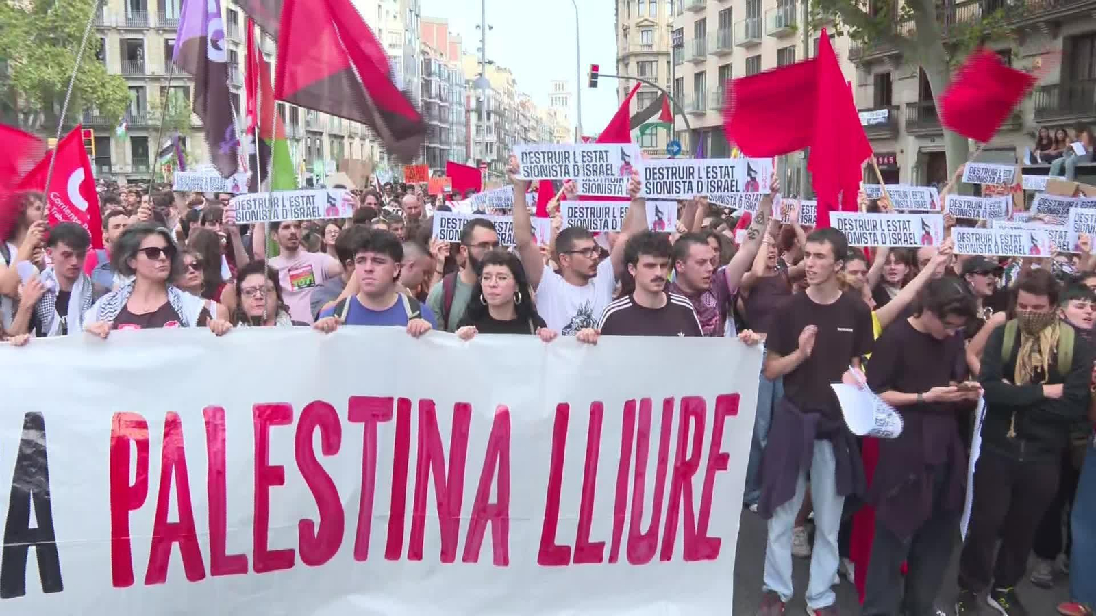 V051-EDI VARIOS MANIFESTACIONES PRO-PALESTINAS FLOTILLA