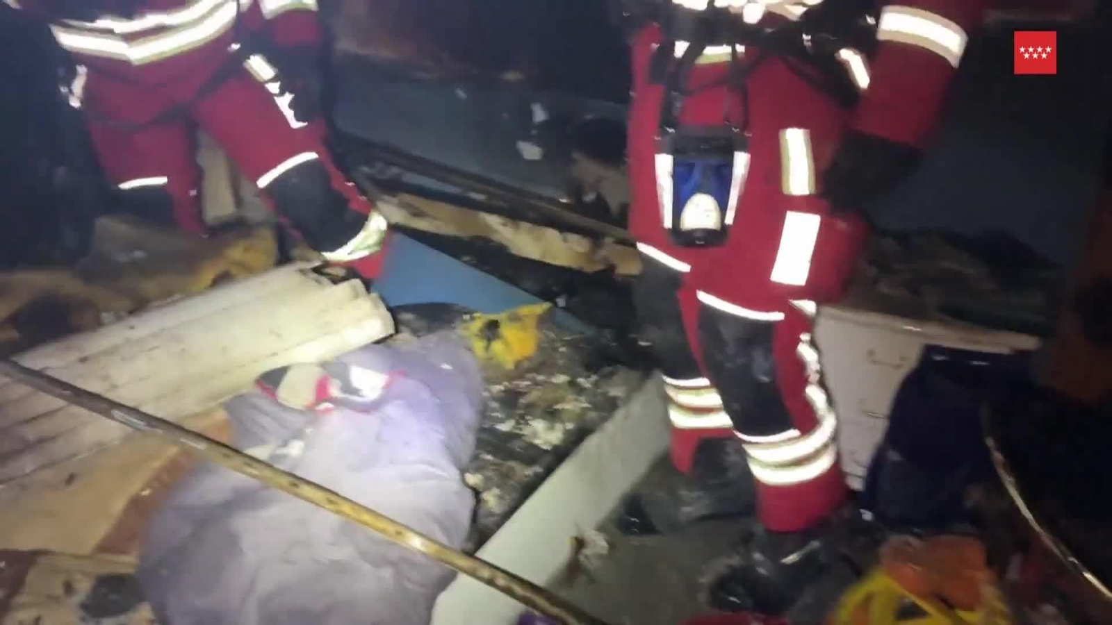 va emergencias herida incendio