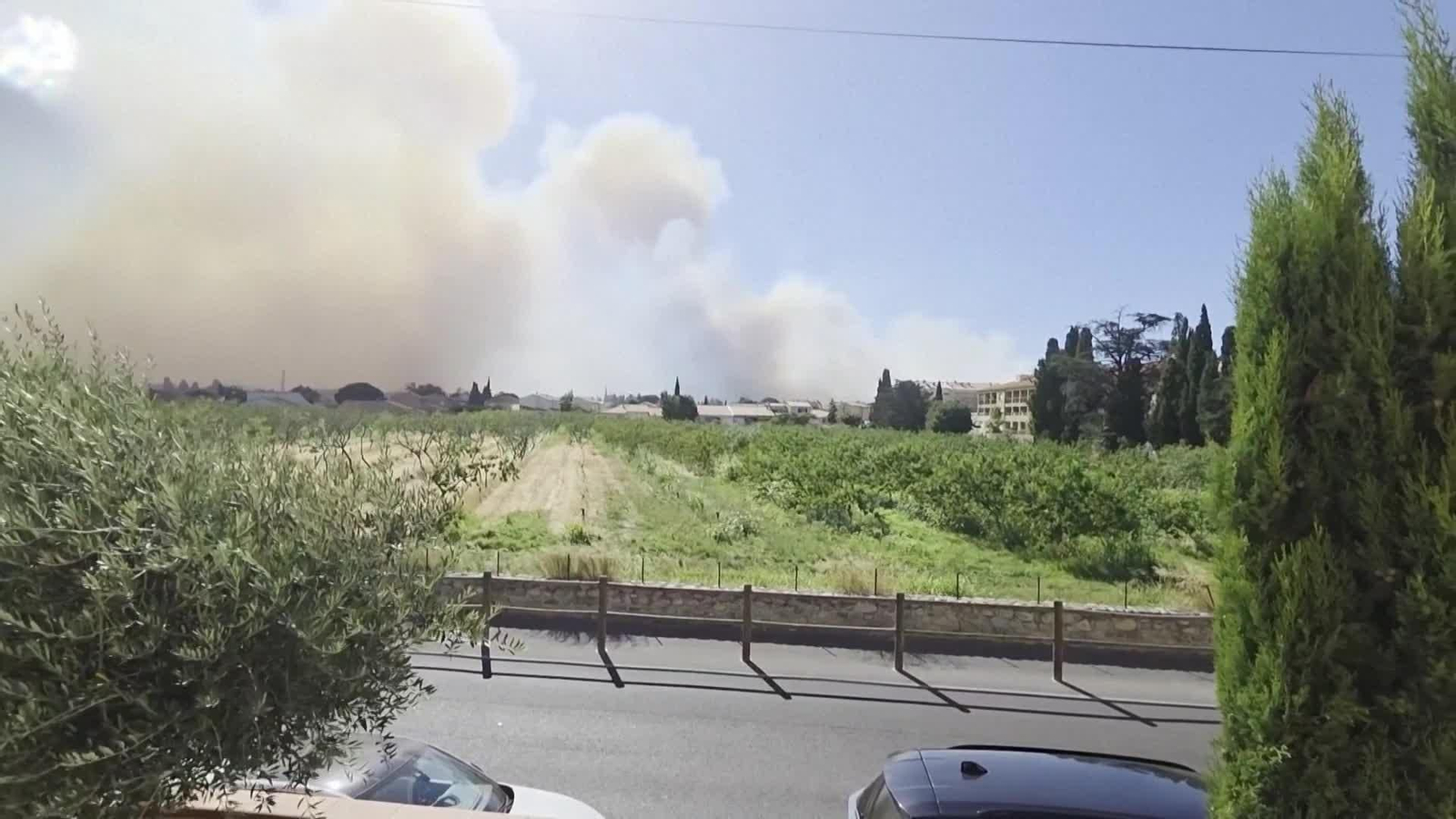 L060-FRANCIA INCENDIOS OLA CALOR