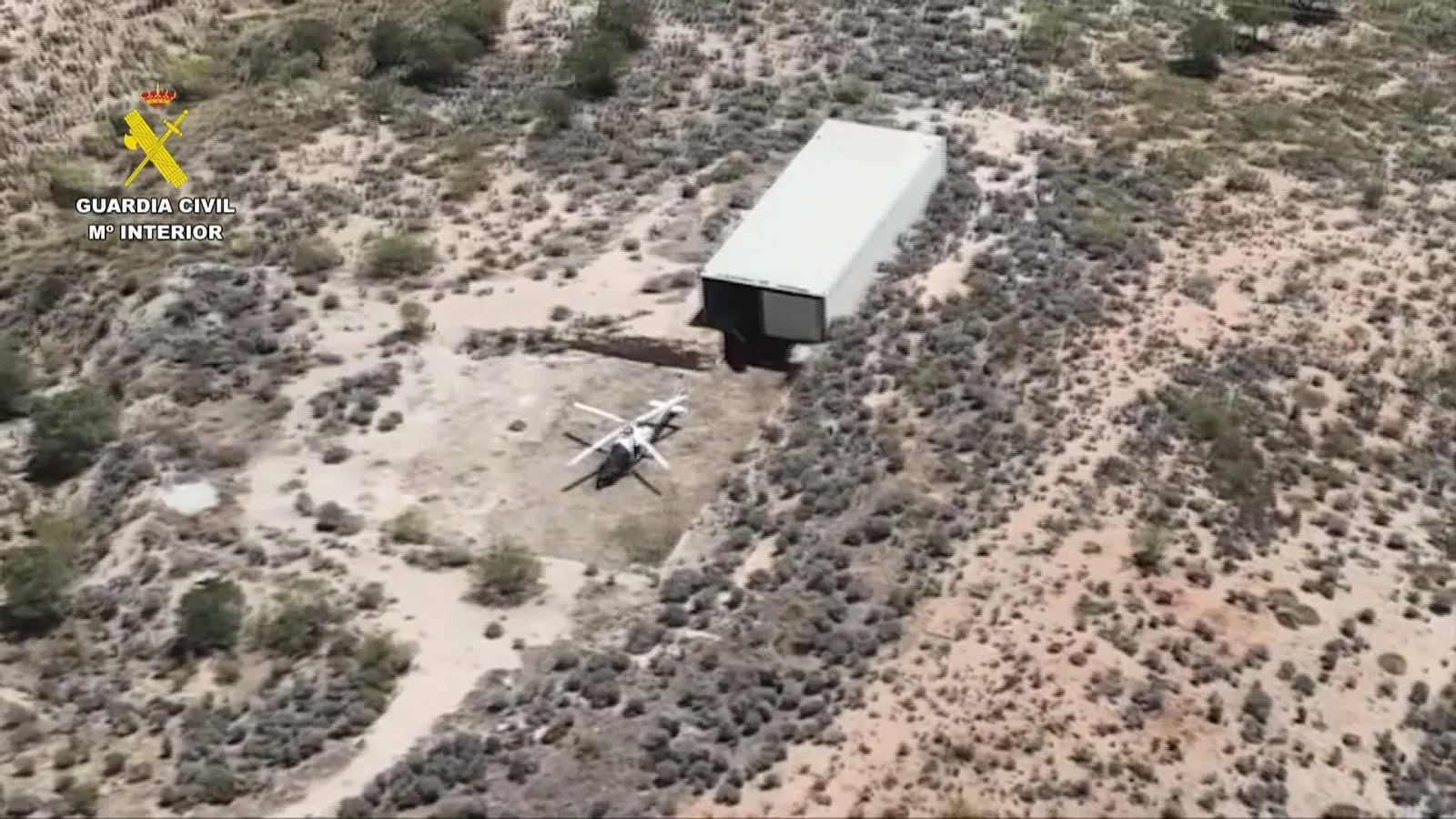 S017-IMAGENES GUARDIA CIVIL MALAGA HELICOPTEROS DROGA