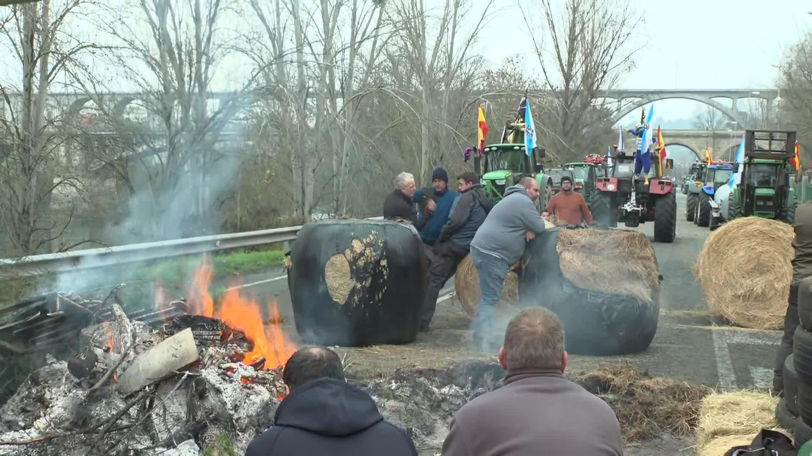 S034-ORENSE  PROTESTAS FIRMA ACUERDO MERCOSUR