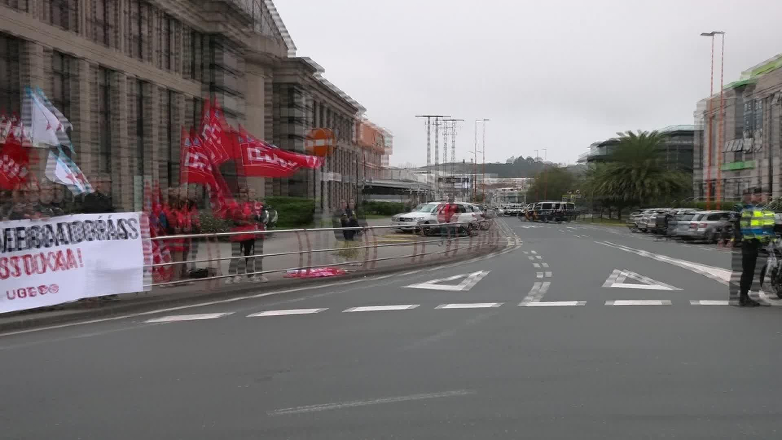 J049-A CORUÑA PROTESTAS TRANSPORTISTAS