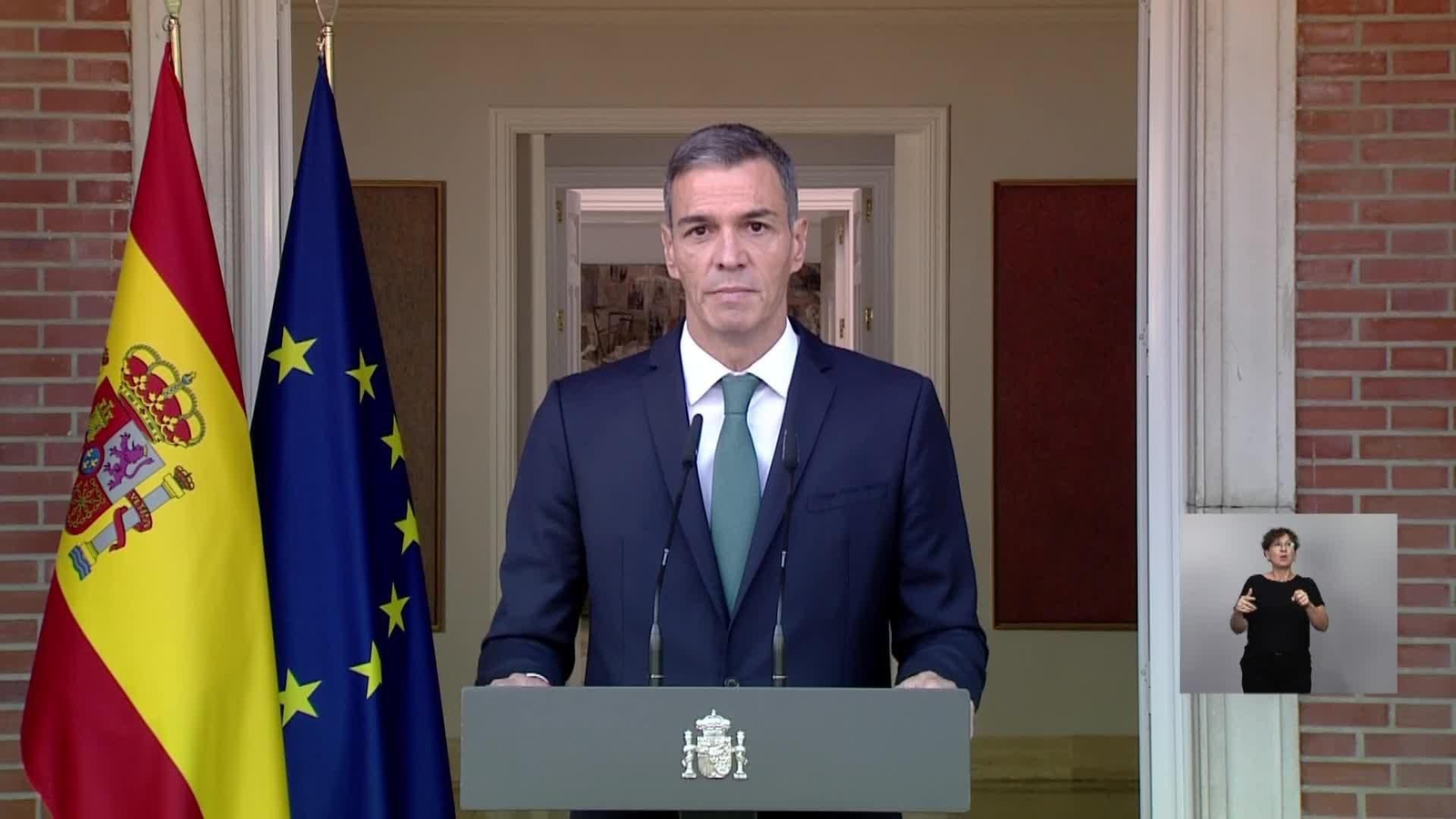 Sánchez anuncia el embargo de armas a israel por decreto ley