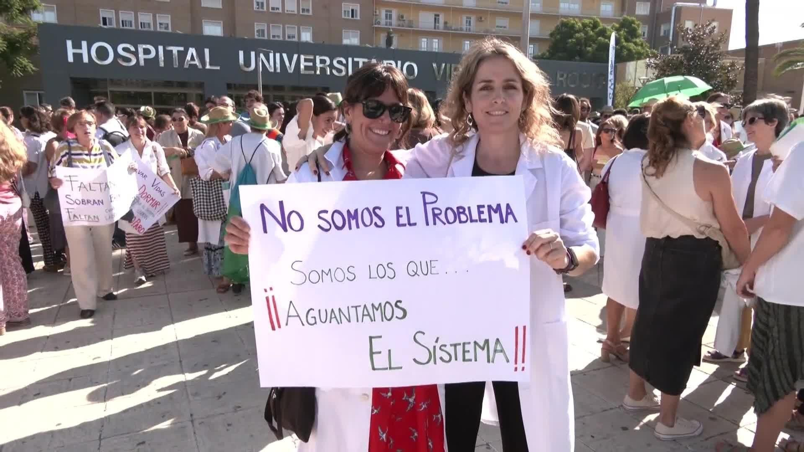va comienza huelga de medicos
