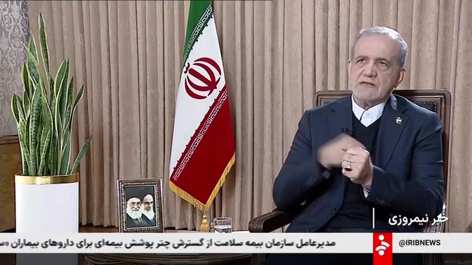 D009-IRAN ACUSA A EEUU DE INSTIGAR PROTESTAS