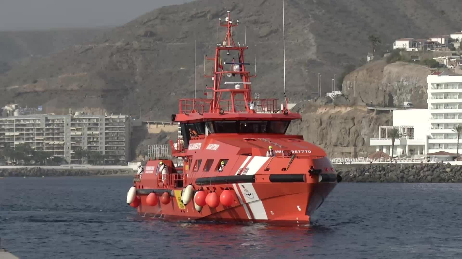 M058-GRAN CANARIA LLEGADA PATERA ARGUINEGUIN