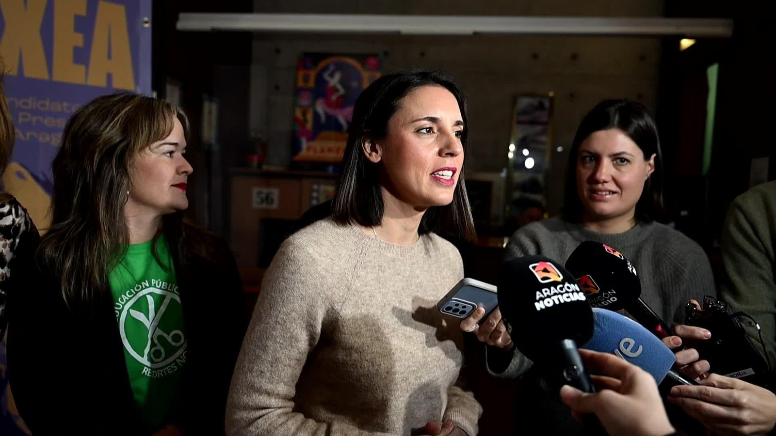 S042-ZARAGOZA ACTO IRENE MONTERO