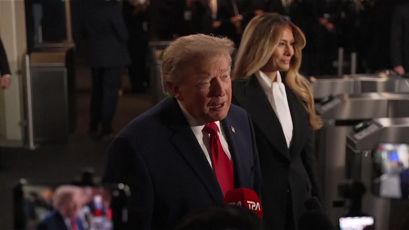 va eeuu llegada de trump a la asamblea de la onu