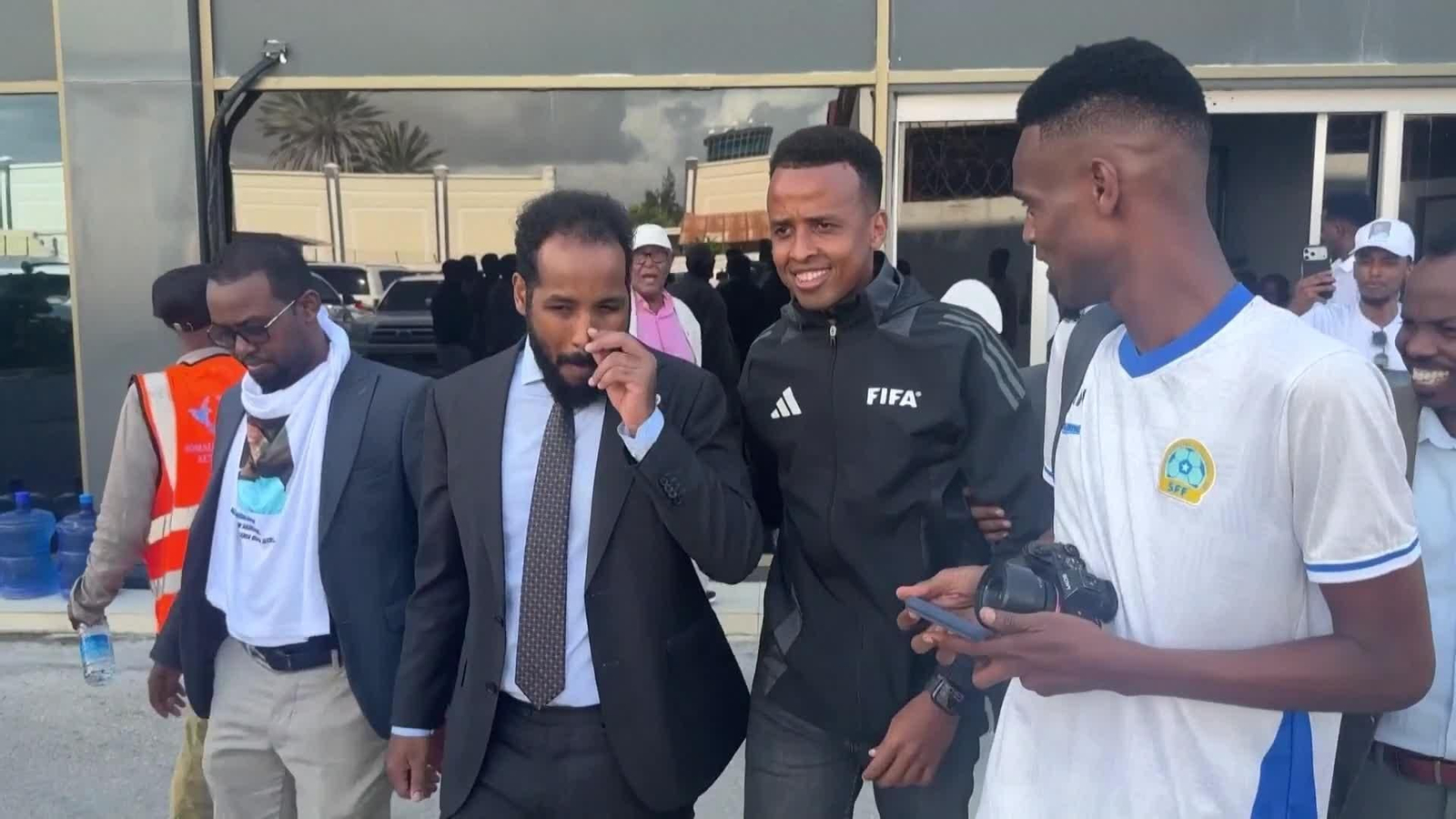 X073-SOMALIA DECLARACIONES ARBITRO SOMALI