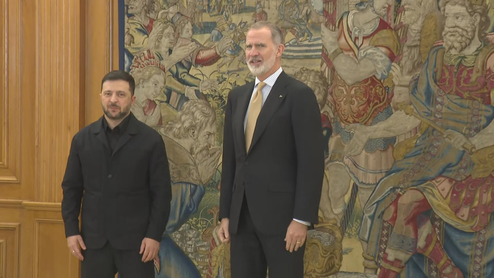 Zelenski y Felipe VI