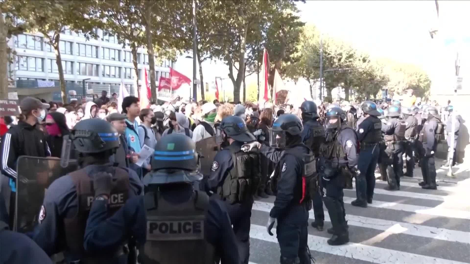 va protestas estudiantes francia