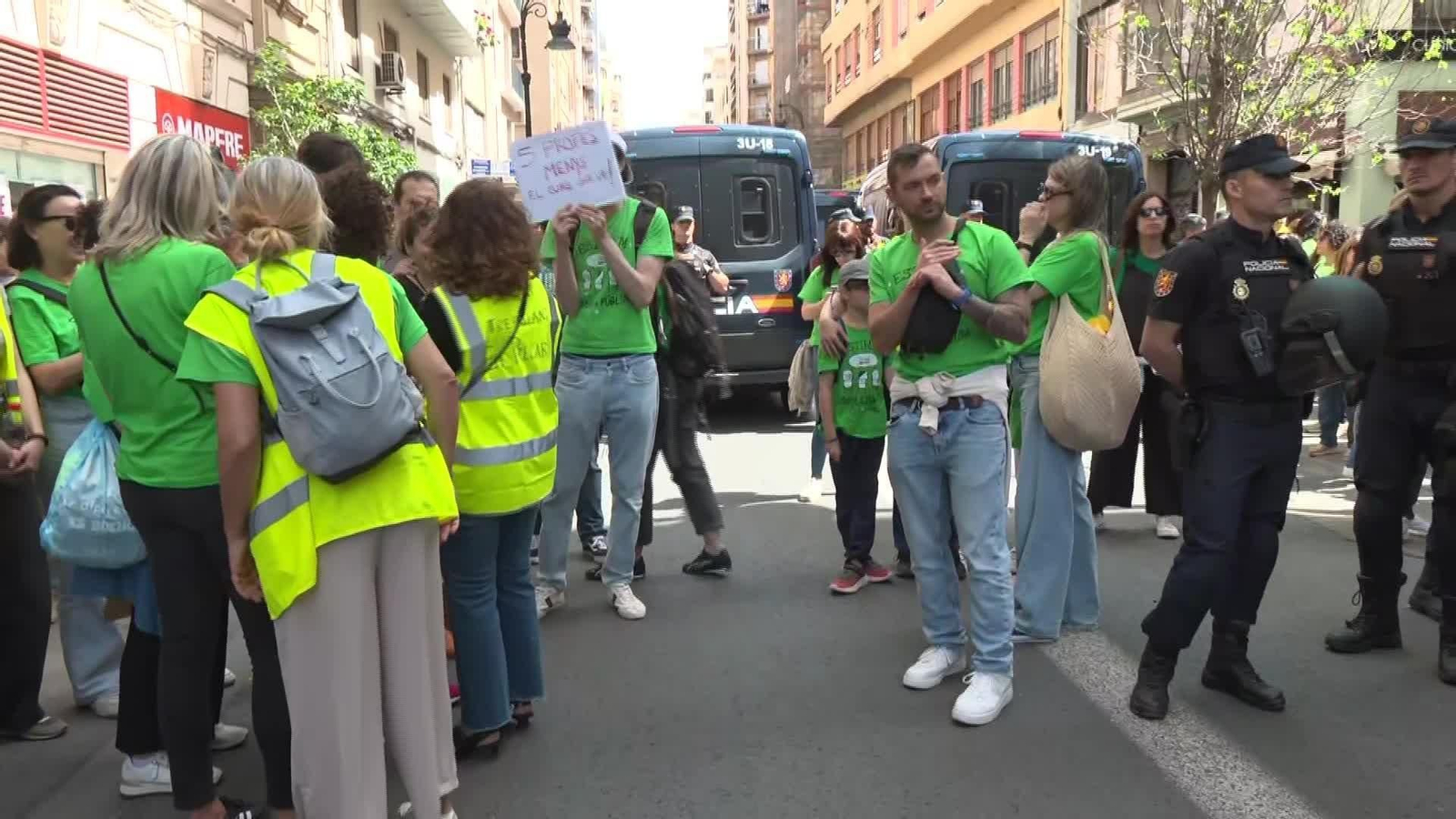 L042-VALENCIA PROTESTA HUELGA EDUCACION