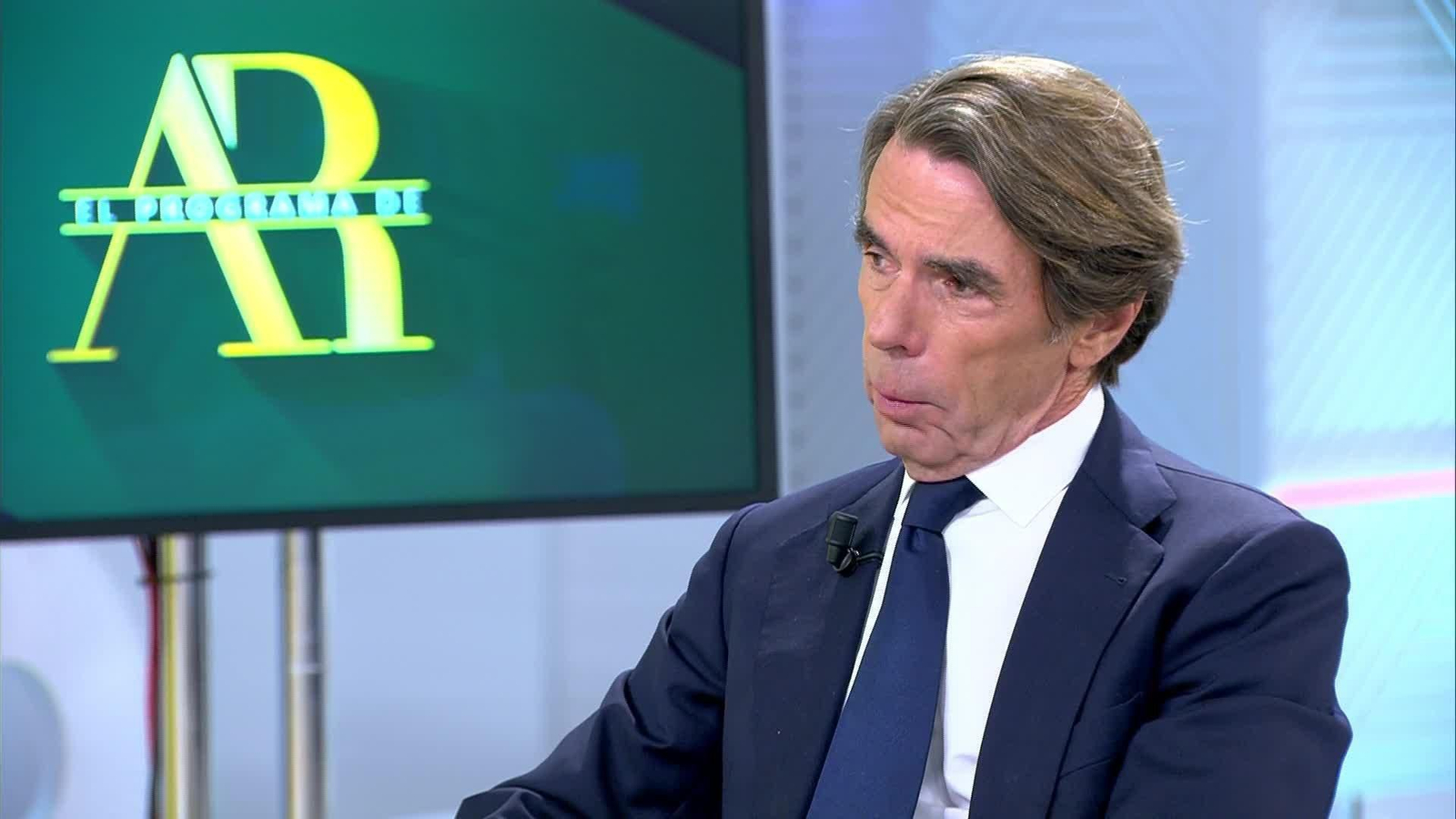 L018-MADRID ENTREVISTA AZNAR MEDIASET