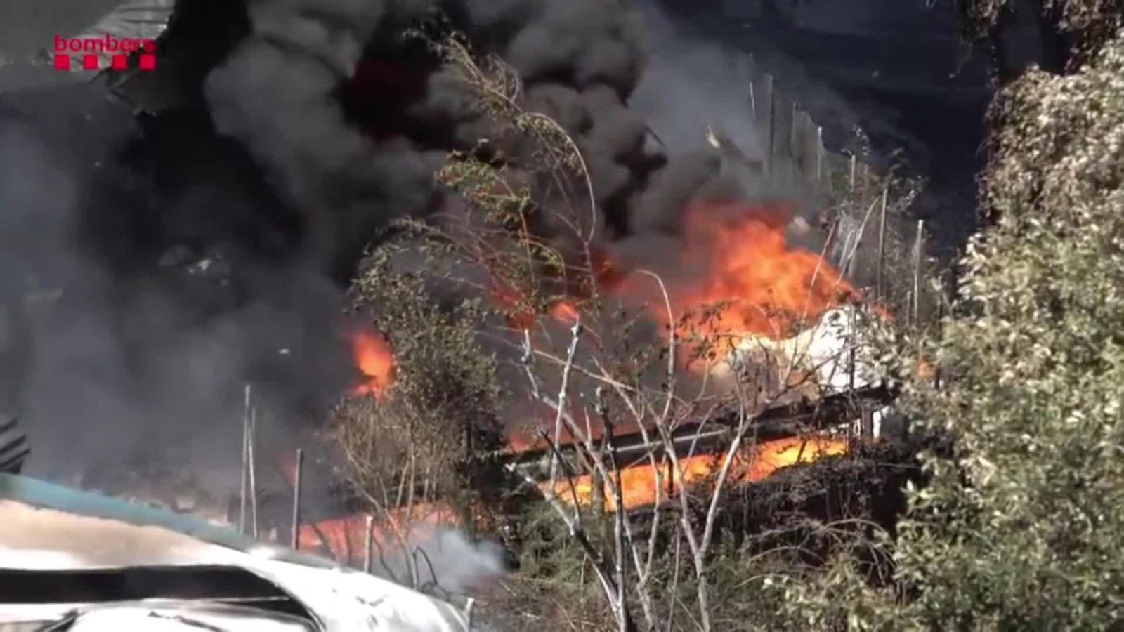 web incendio en catalunya