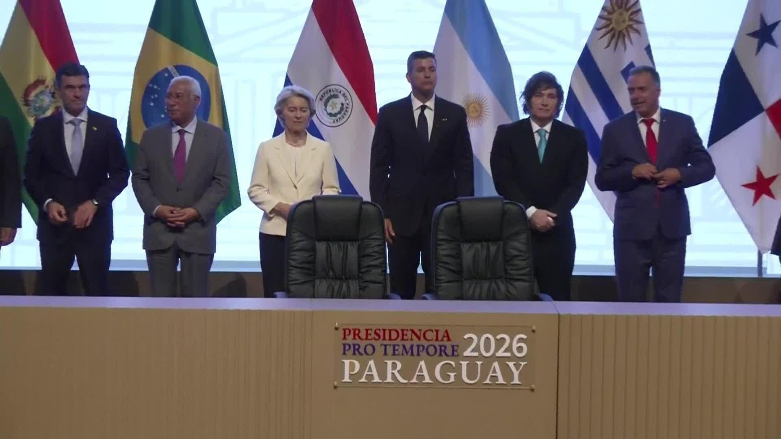 S033-PARAGUAY FIRMA ACUERDO MERCOSUR