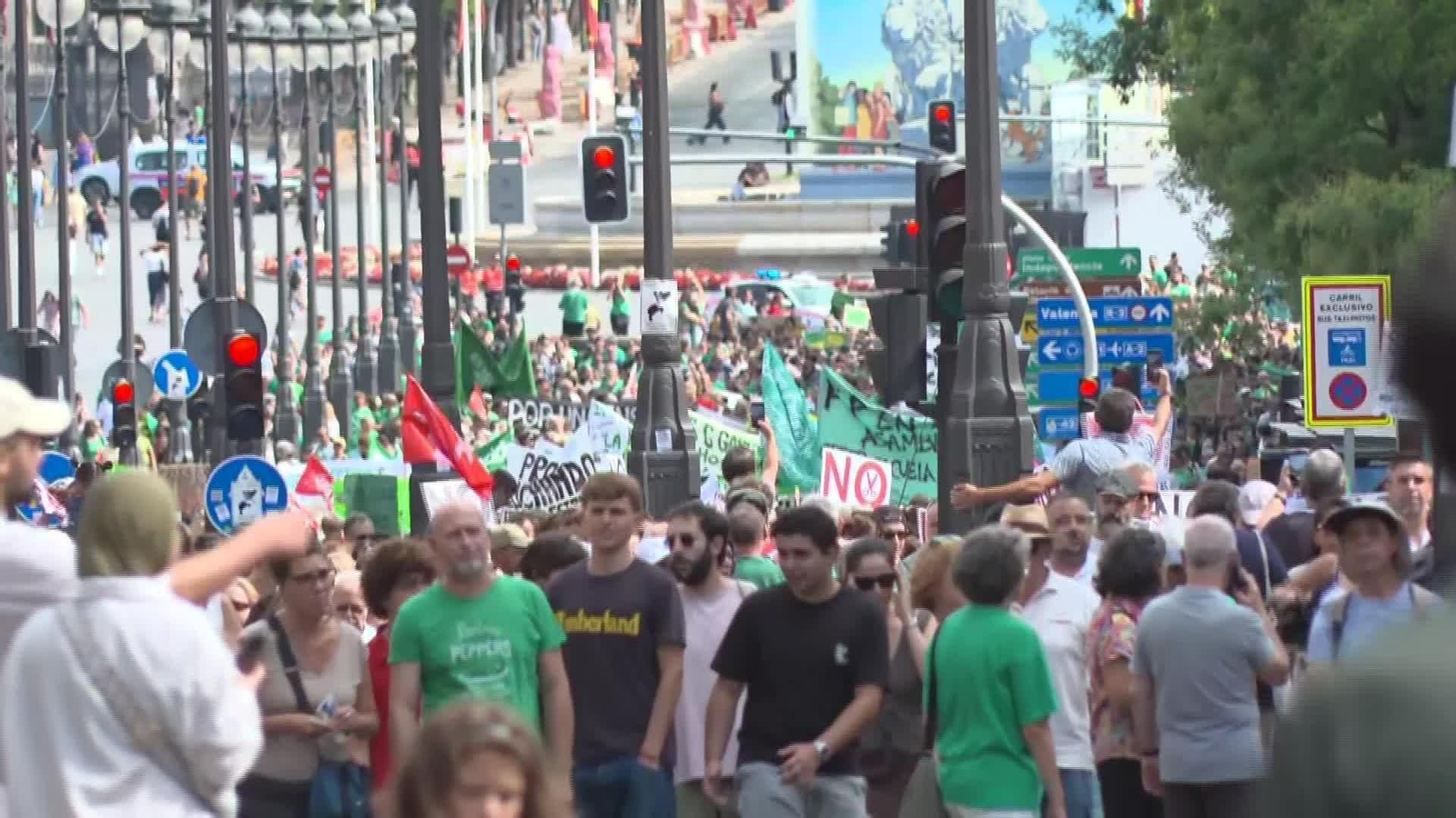 D043-MADRID LLEGADA MANIFESTACION EDUCACION PUERTA SOL