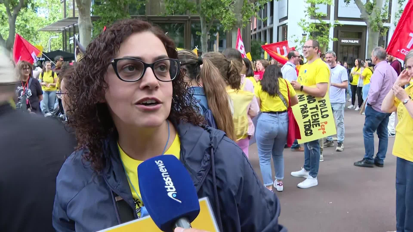 J031-VARIOS PROTESTAS EDUCACION INFANTIL