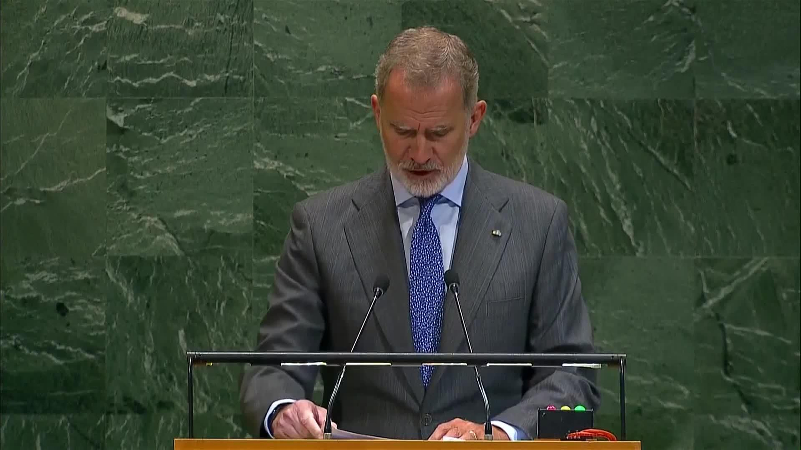 va discurso rey