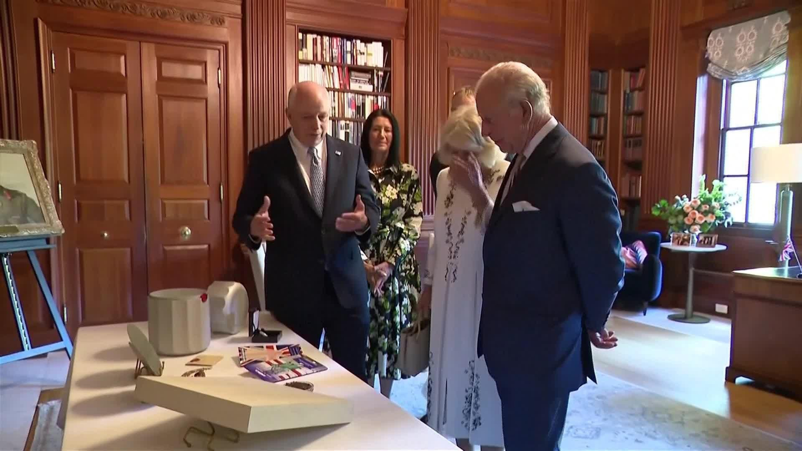 M006-EEUU RECEPCIÓN REY CARLOS III