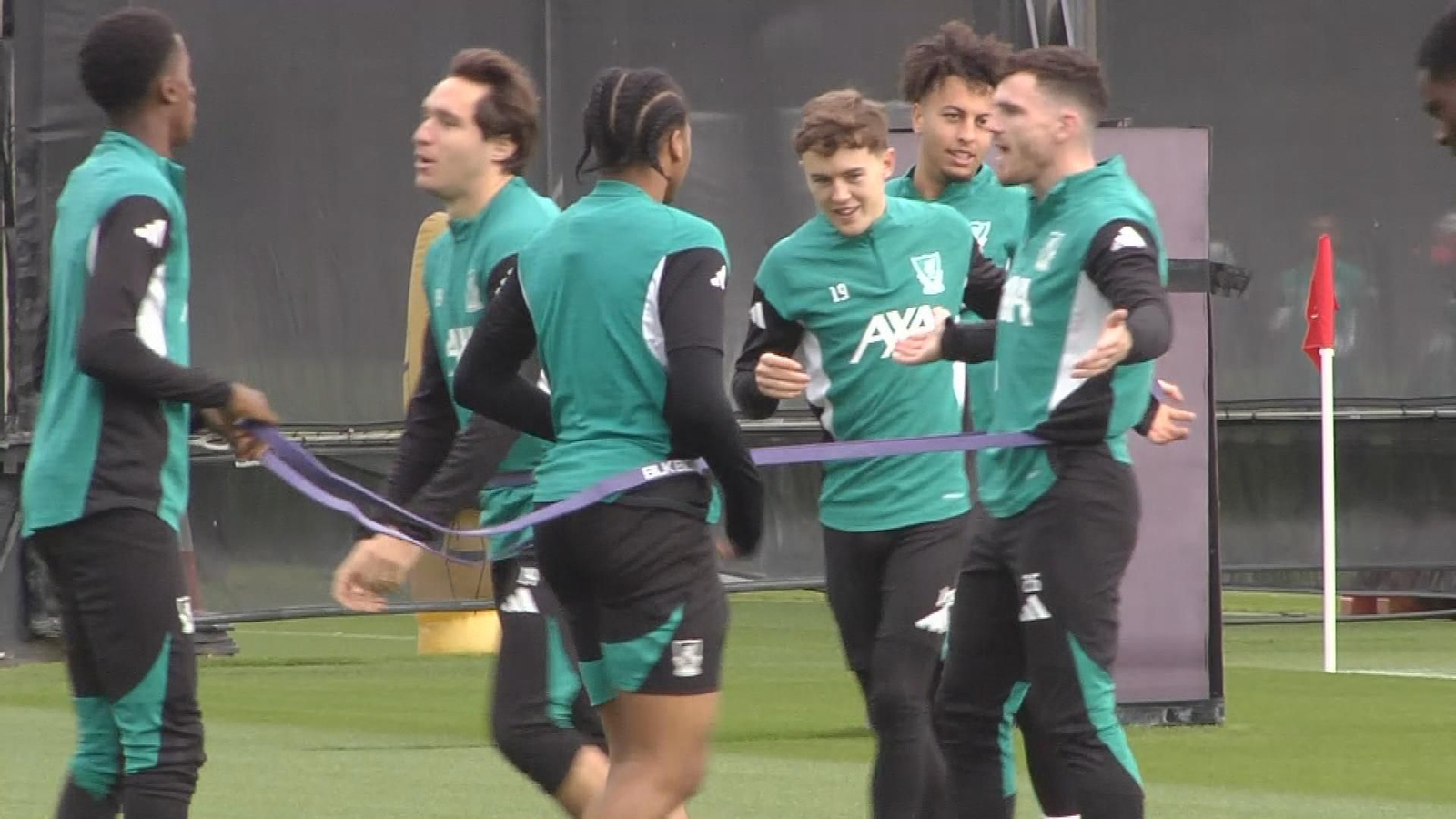 Entrenamiento del Liverpool