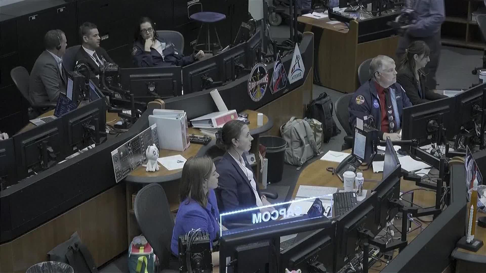 V001-EEUU SEGUIMIENTO HOUSTON MISION ARTEMIS