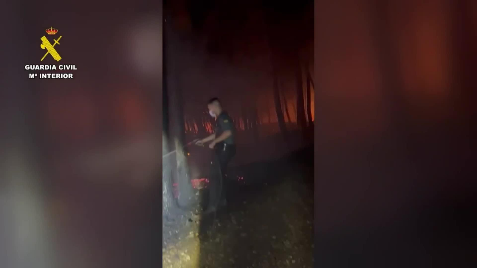 X046-IMAGENES GCIVIL INCENDIO FOGATA ACAMPADA
