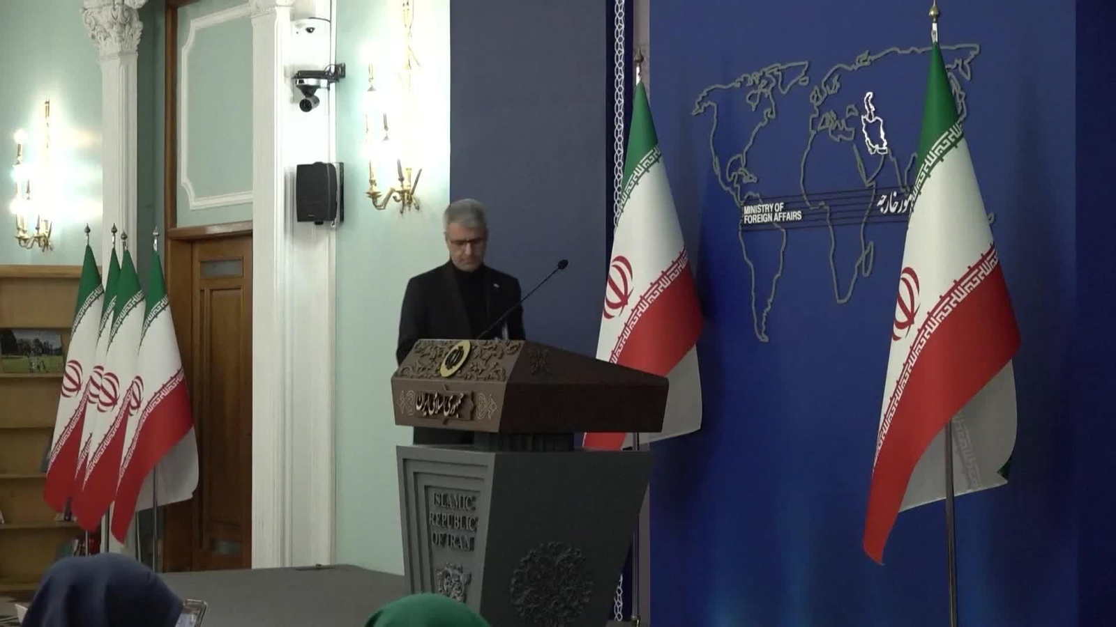 L052-IRAN PORTAVOZ EXTERIORES SOBRE NEGOCIACIONES