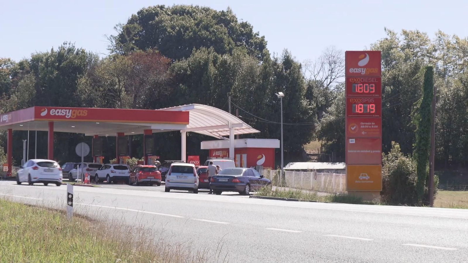 Gasolinera en Irún