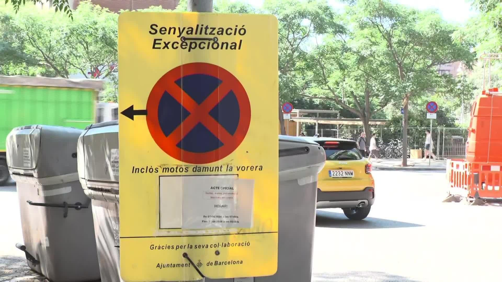 L019-BARCELONA PAPA ULTIMAN PREPARATIVOS VISITA