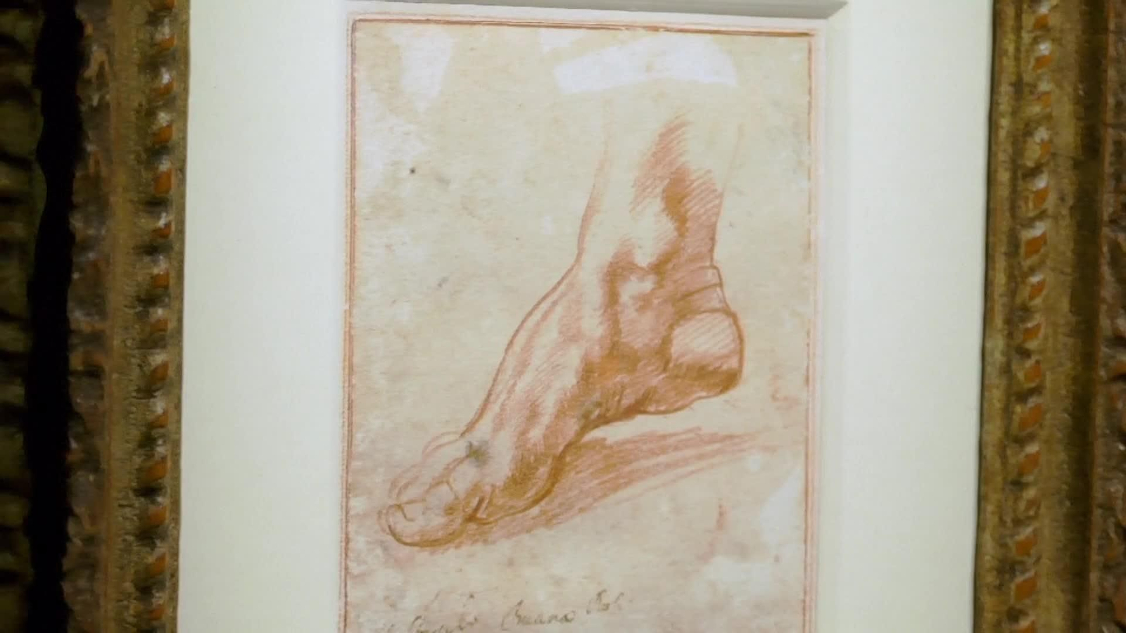 web a subasta un dibujo muy raro de miguel angel