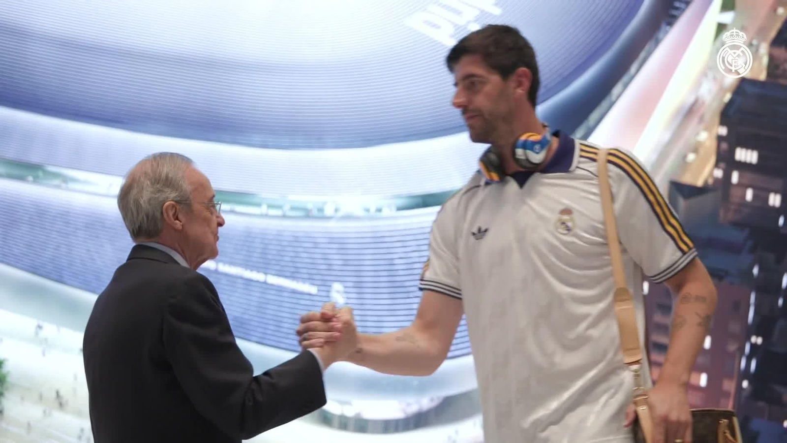 D013-MADRID SALUDO FLORENTINO PREVIA ATHLETIC