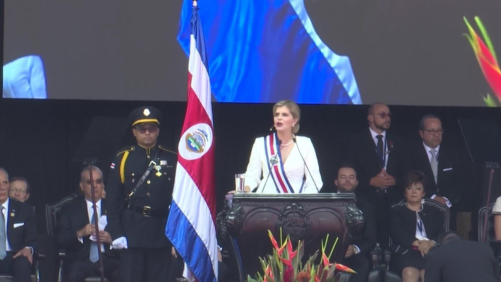 va costa rica toma de posesion