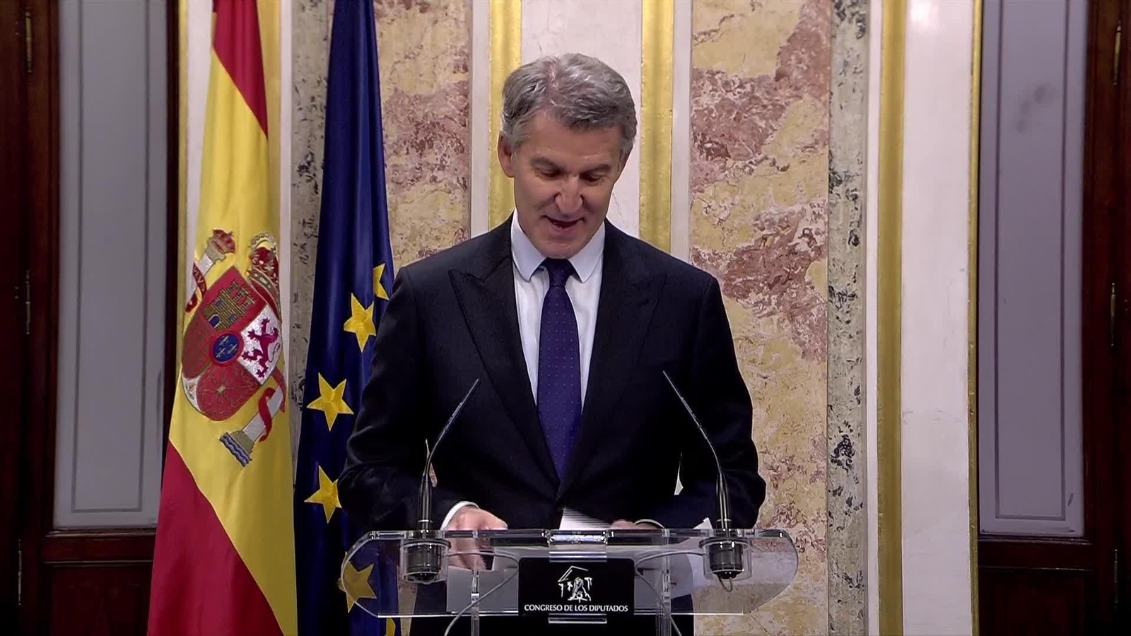 V084-MADRID CONGRESO TOTALES FEIJOO TRAS VOTACIÓN