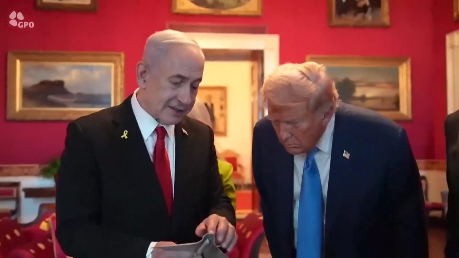 web trump y netanyahu