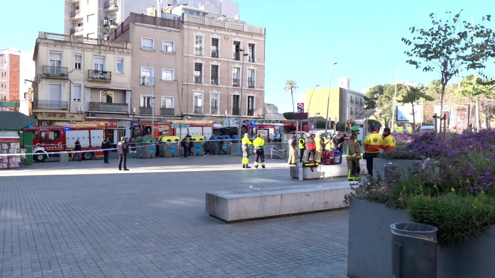 M044-BARCELONA DESALOJO METRO HOSPITALET