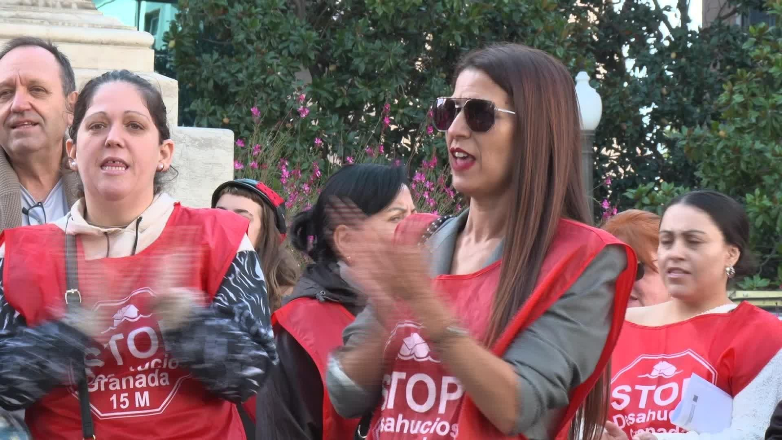 J051-GRANADA PROTESTA STOP DESAHUCIOS