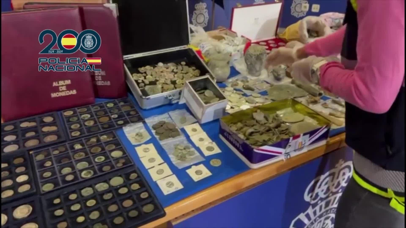 Siete detenidos por vender objetos arqueológicos procedentes de expolio
