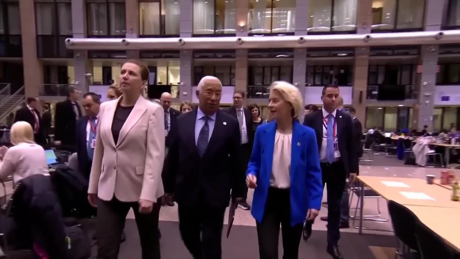 V006-BELGICA VON DER LEYEN ANUNCIA ACUERDO