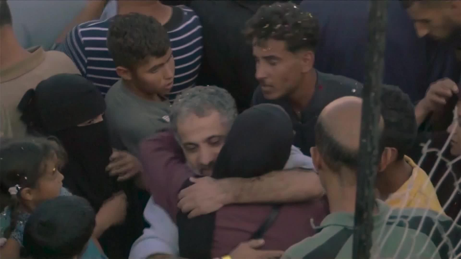 L060-GAZA PRISIONEROS LIBERADOS