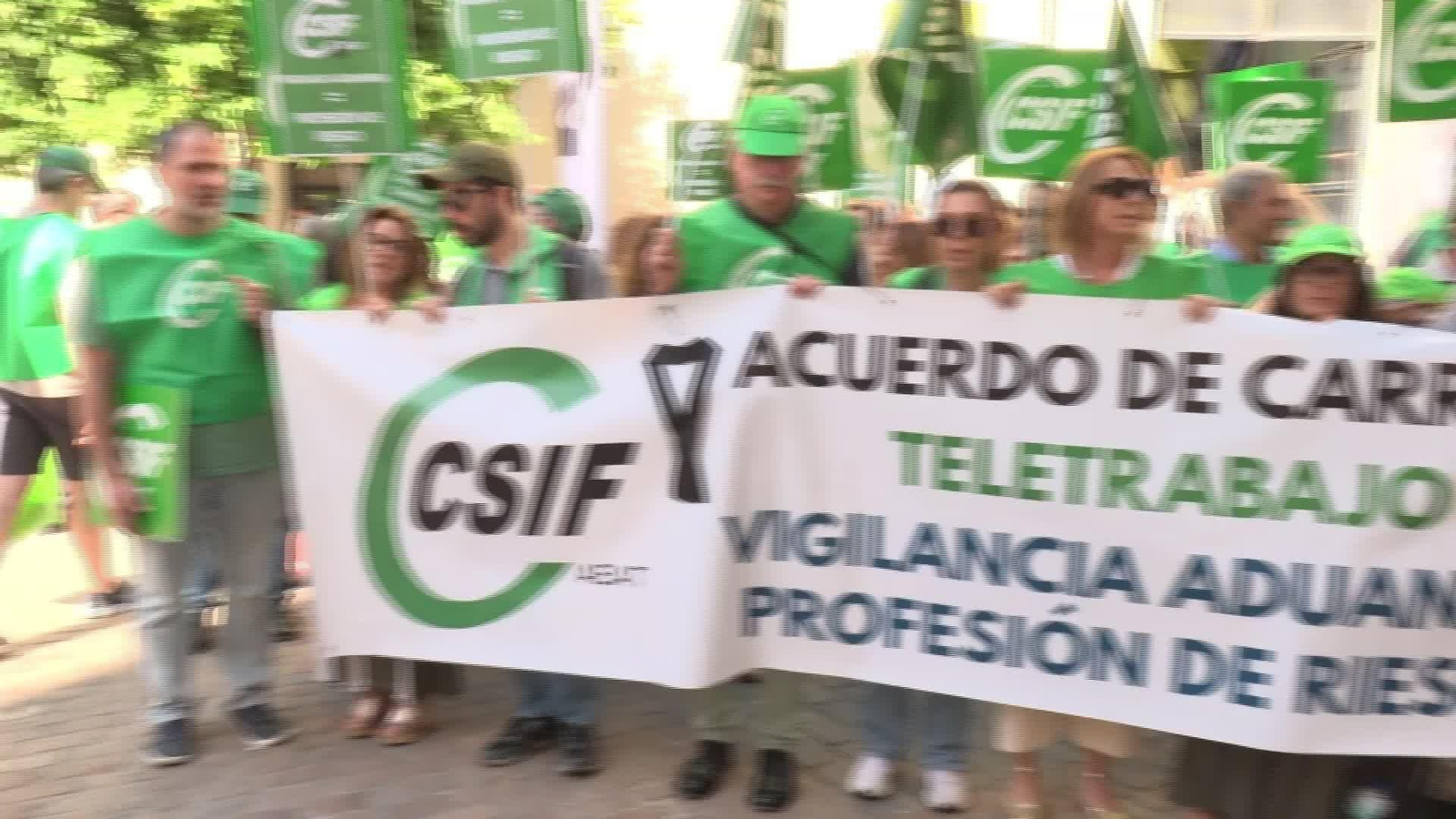 L060-SEVILLA PROTESTA AGENCIA TRIBUTARIA