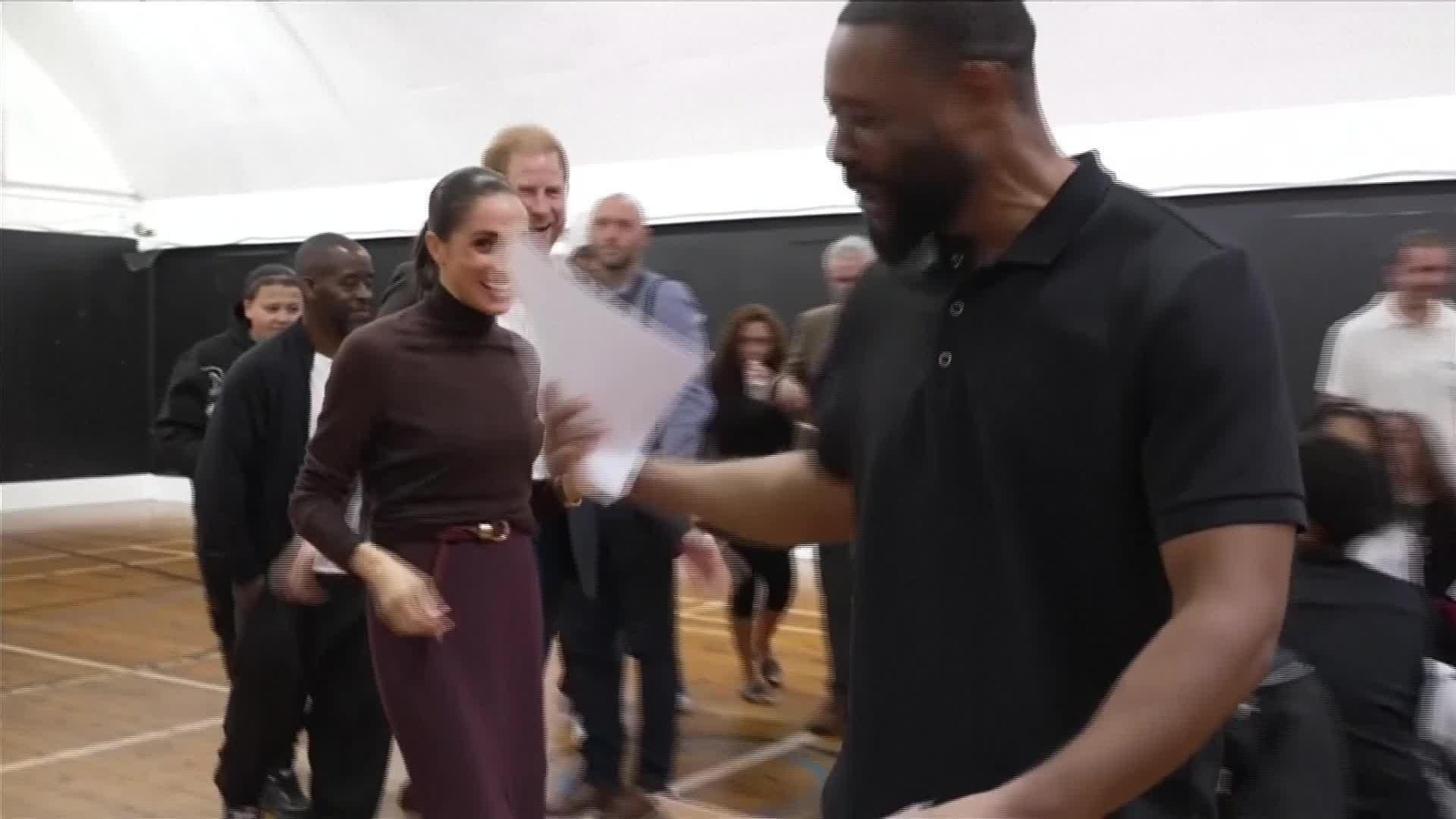 J078-REINO UNIDO PRIMERA APARICION MEGHAN Y HARRY