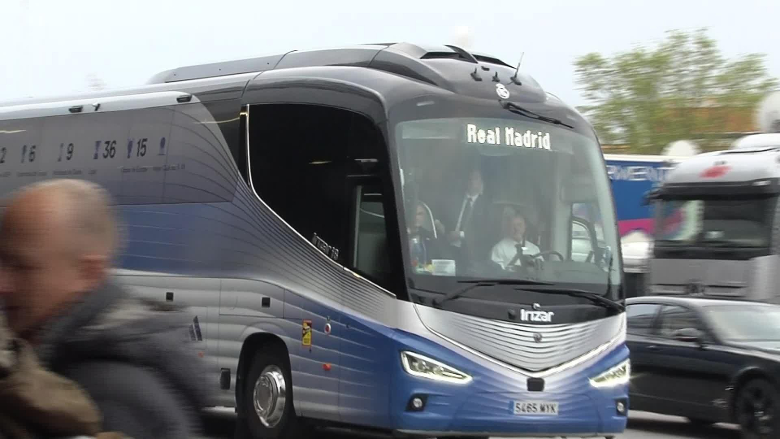 X044-MUNICH LLEGADAS AL BAYERN REAL MADRID