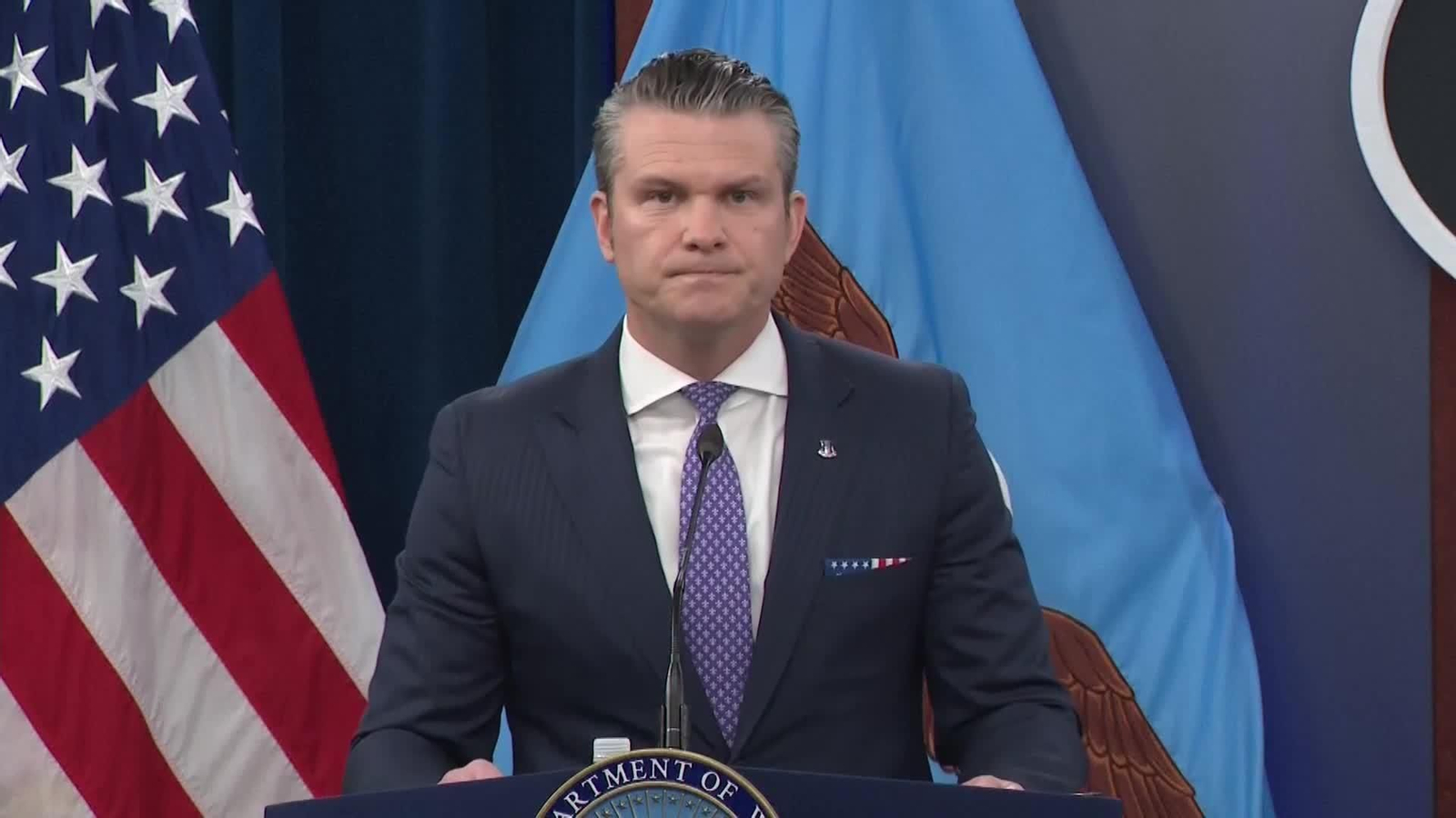 va total hegseth sobre momento decisivo guerra