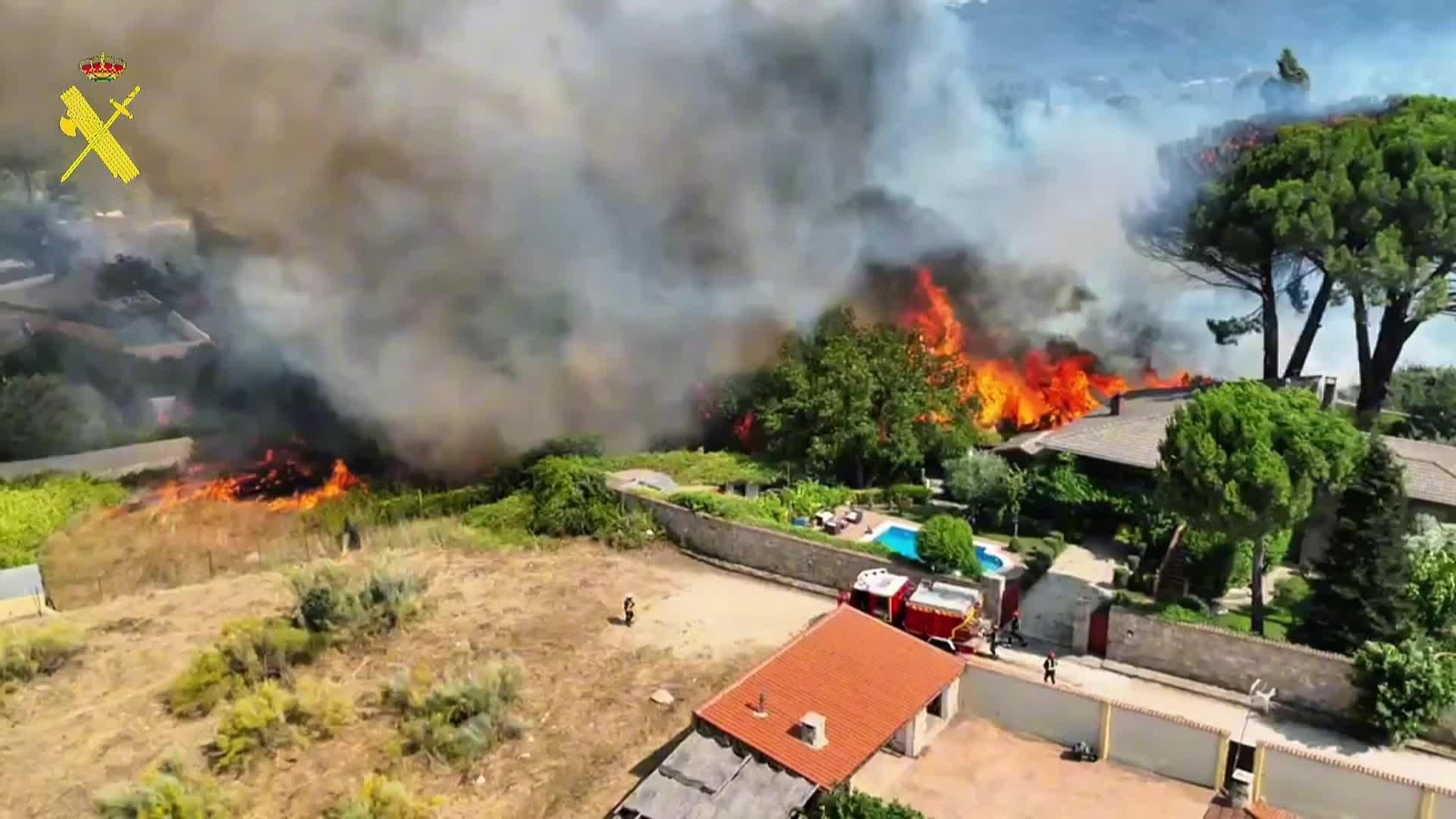V067-MADRID MACROINCENDIO SIERRA OESTE