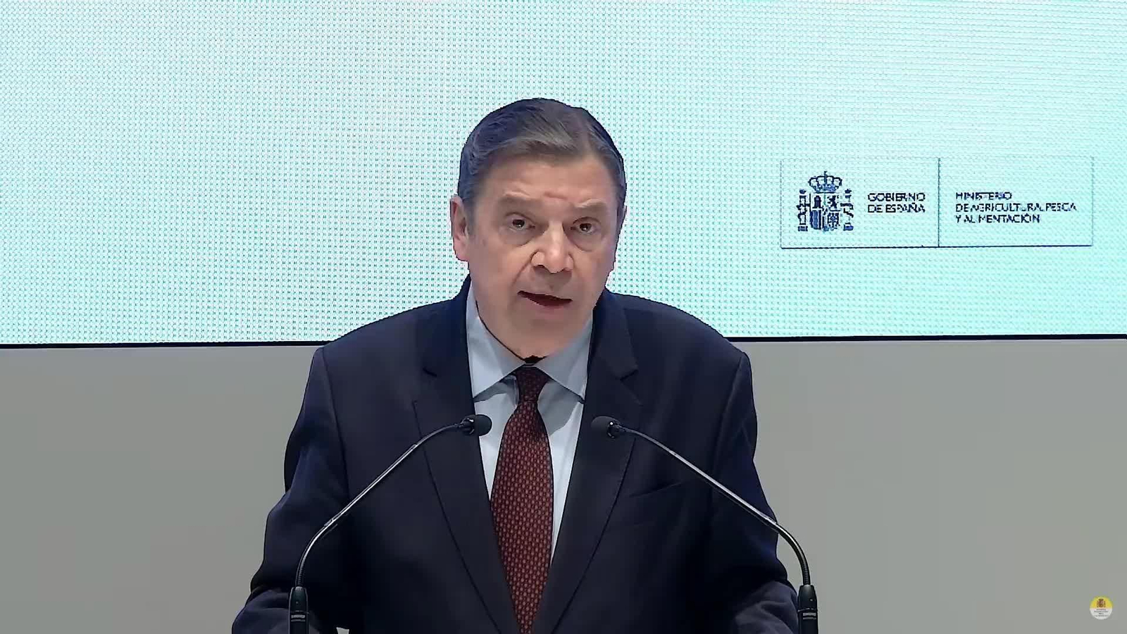 S038-MADRID MINISTRO LUIS PLANAS