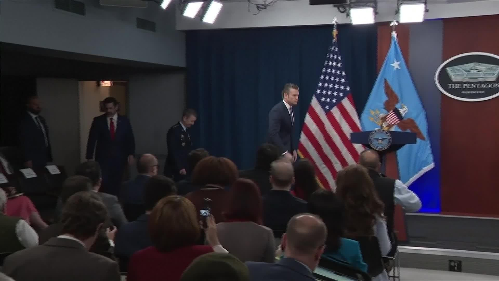 M043-EEUU HEGSETH DICE QUE LOS PROXIMOS DIAS SON DECISIVOS